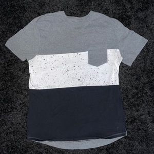 Grey/White/ Black Splatter rue21 Crewneck